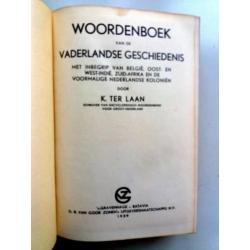 K. ter Laan - Woordenboek van de Vaderlandse Geschiedenis