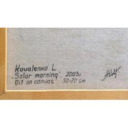 Kovalenko 50x70 cm. olieverf op canvas 2003 - ingelijst