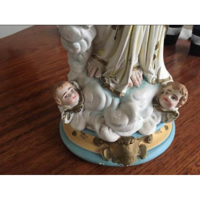 Maria met kindje uit Frankrijk