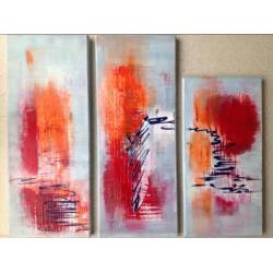 Drieluik ' Abstracte droom'