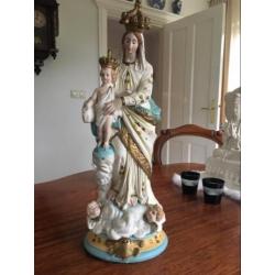 Maria met kindje uit Frankrijk