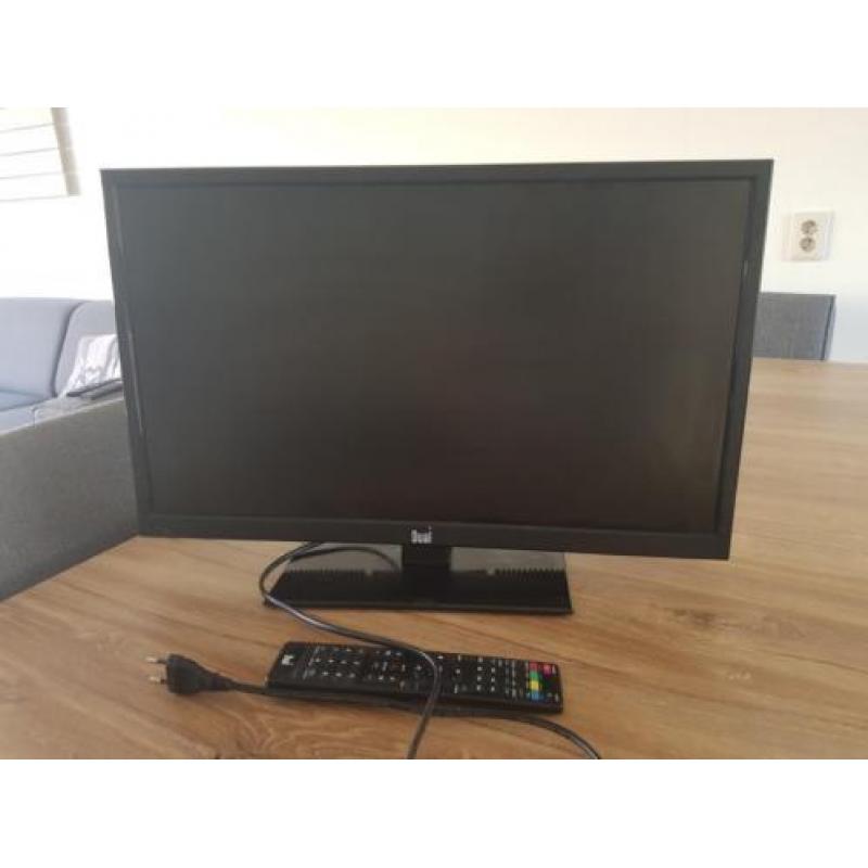 Dual tv 24 inch met ingebouwde dvd speler