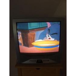 Philips TV met ingebouwde video recorder