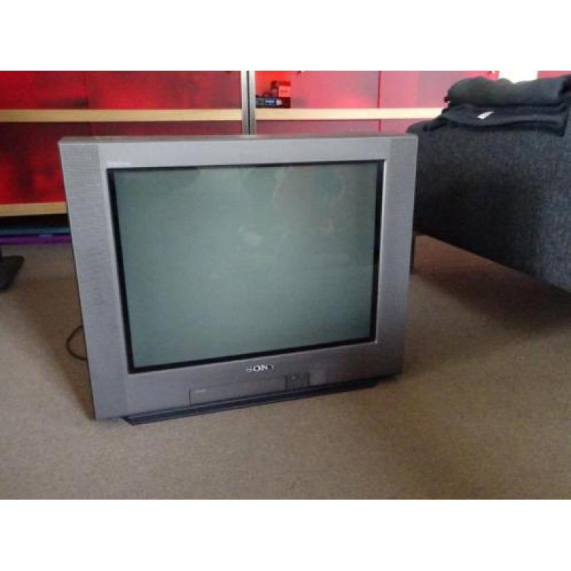 Sony FD Trinitron retro beeldbuis kleurentelevisie TV