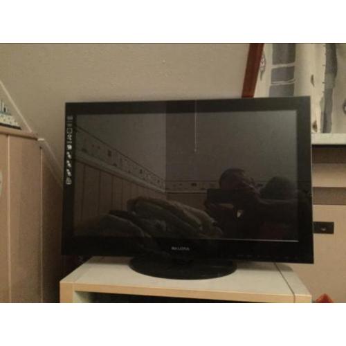 Salora tv met dvd