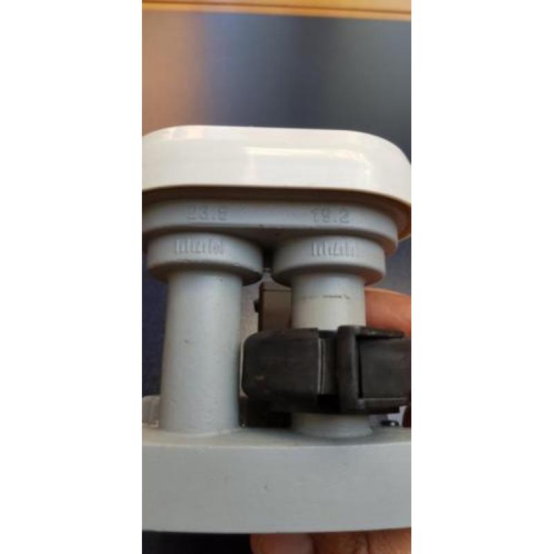 Lnb quad astra 19.2 en 23.5 met bevesting hals
