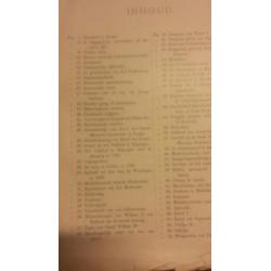 Oude platen atlas vaderland en algemene geschiedenis1910