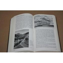 Fraai oud boek over wegen in de Alpen - 1959 !!