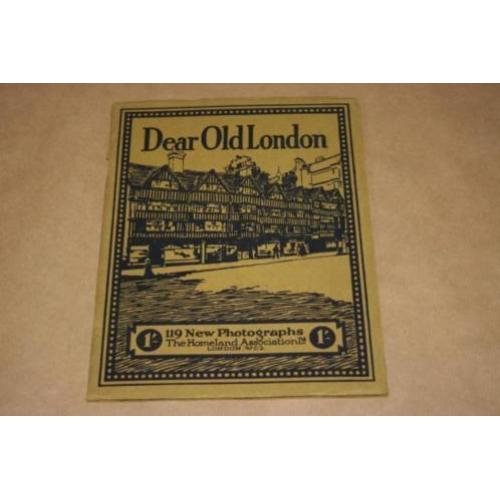 Oud fotoboek - Dear Old London - Circa 1925 !!