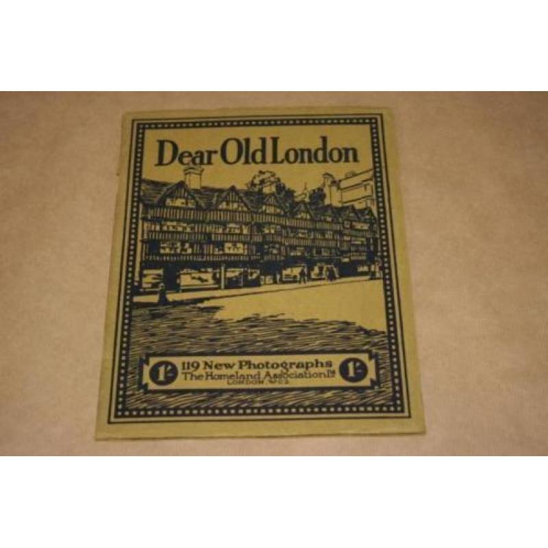 Oud fotoboek - Dear Old London - Circa 1925 !!