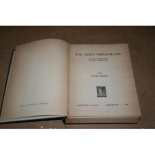 Zoo leeft Duitschland - O/d puinhopen v/h Derde Rijk 1946 !!