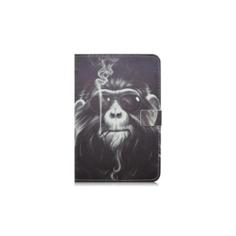 iPad mini 4 - hoes, cover, case - PU leder - PC - Monkey