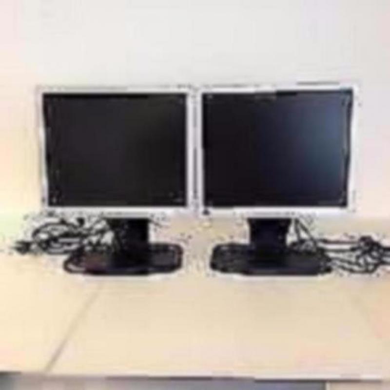 HP Hewlett Packard L1740 LCD monitor 17" defect