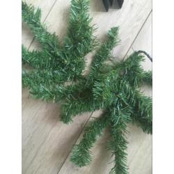 Kerstboom 2m hoog met standaard zie foto decoratie