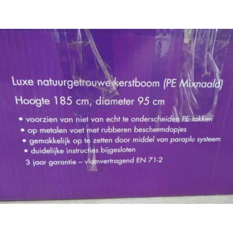 natuurgetrouwe kunst kerstboom 185 cm
