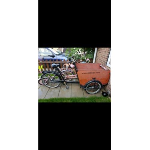 Bakfiets voor 4 kindren