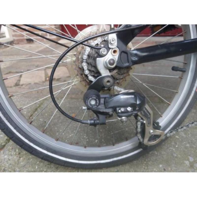 Mooie, goede en weinig gebruikte vouwfiets met versnellingen