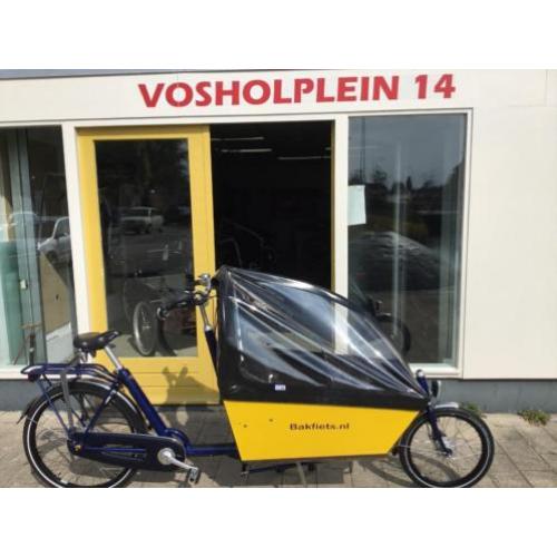ZGAN Bakfiets nl Long NN7D versnelling,Huif en Extra bankje