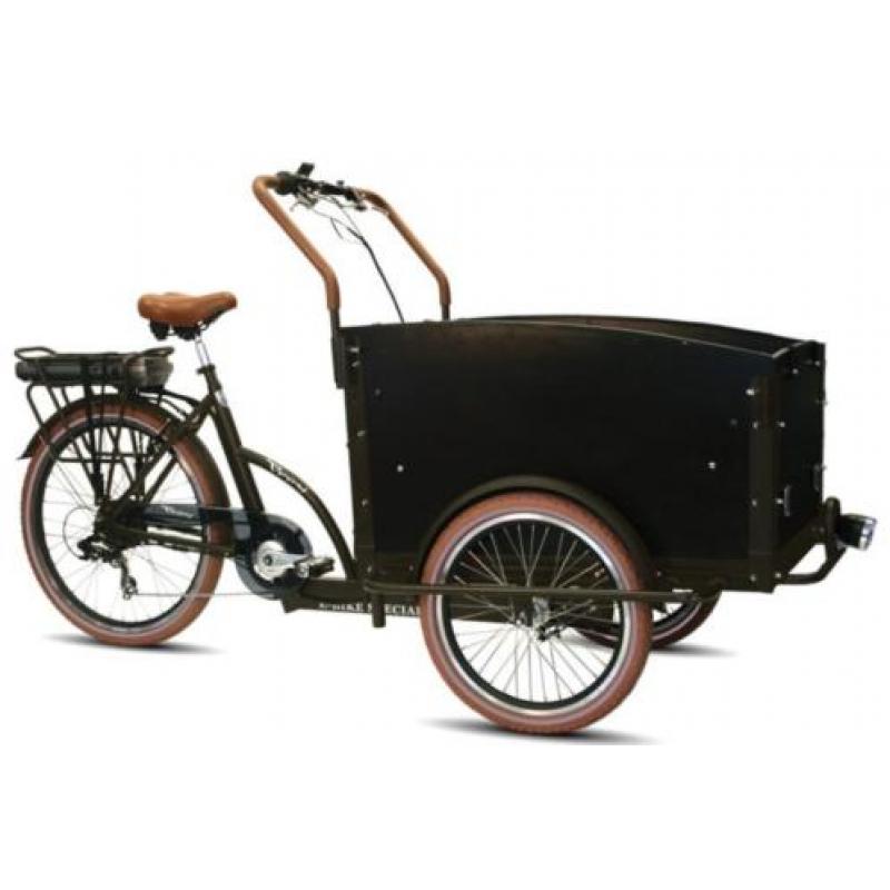 Hardenberg: Troy elektrische bakfiets driewieler elektrisch