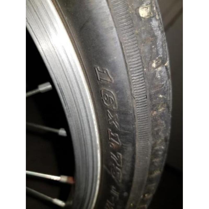 Vouwfiets (POPAL) zwart 16 inch