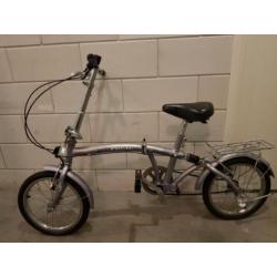 Vouwfiets (POPAL) zwart 16 inch