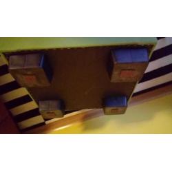 Groene Davant hocker 'Bobbie' (eventueel 2)