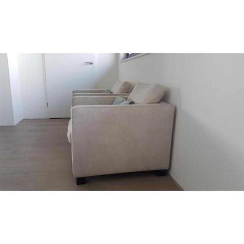 2 Fauteuils Youth (DMF Interiors) Kleur Wit
