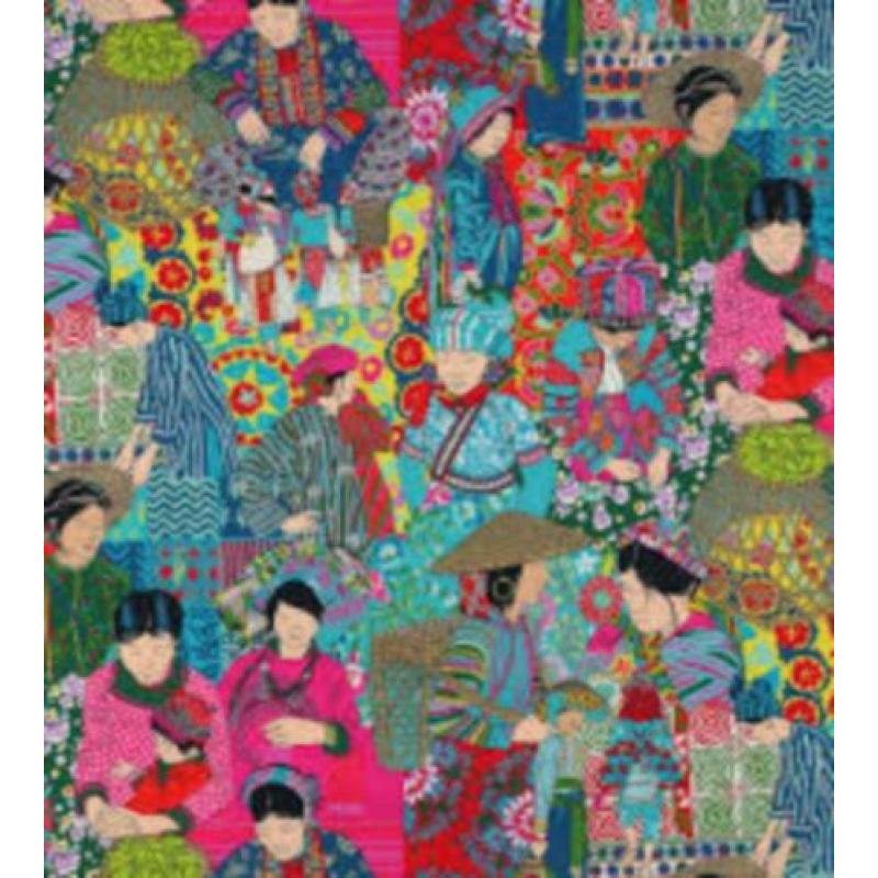 Bij Peacock :behang Cole and Son, Élitis, Manuel Canovas...