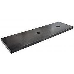 Wiesbaden wastafelblad 1600x460x55 dubb. houtnerf zwart g...