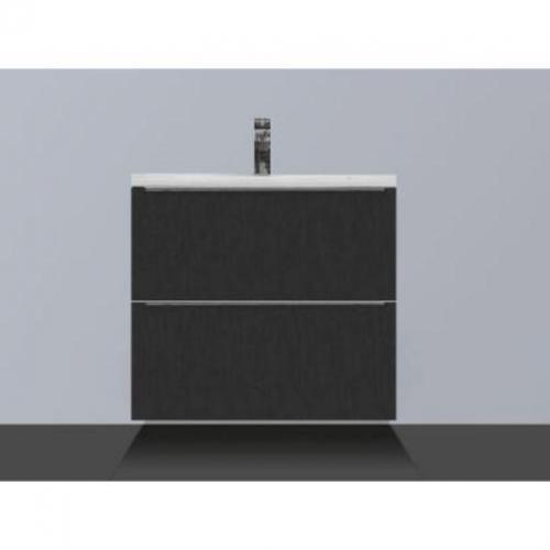 Saniclass EVO badmeubelset 80cm Black Diamond 1 kraangat