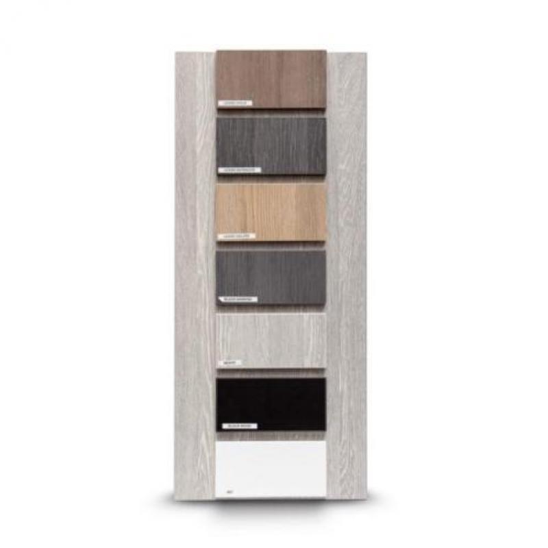 Saniclass TopPlaat 81.4x46cm rechthoek MFC Legno Calore