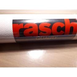 2 rollen wit behang Rasch 0,53x10,05m