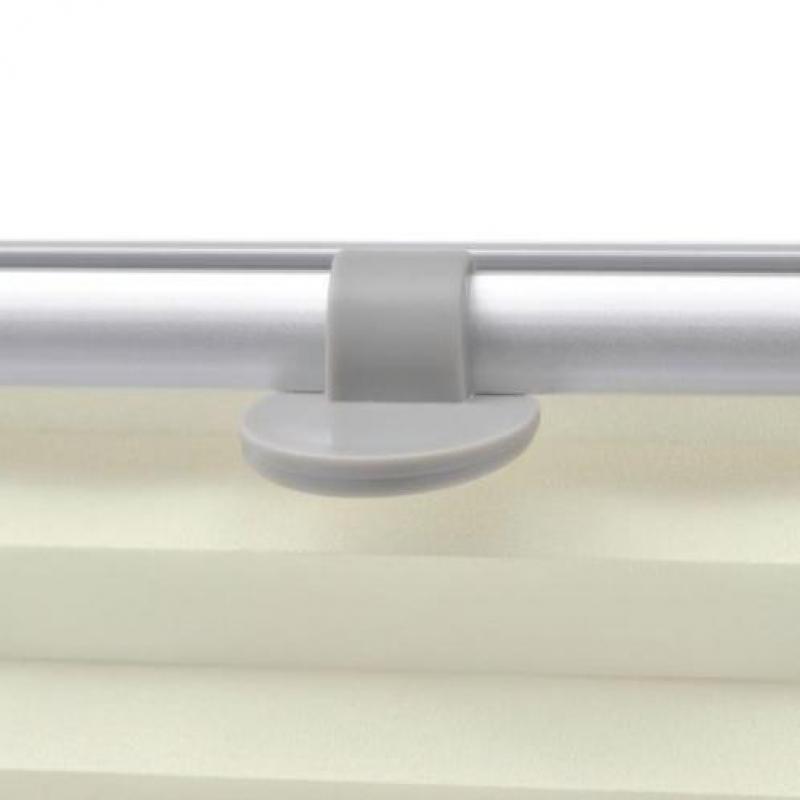 vidaXL Rolgordijn geplooid crème S06/606