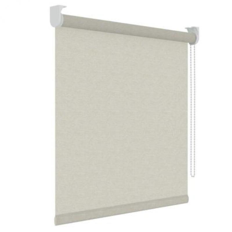 Decosol Rolgordijn lichtdoorlatend beige gemeleerd