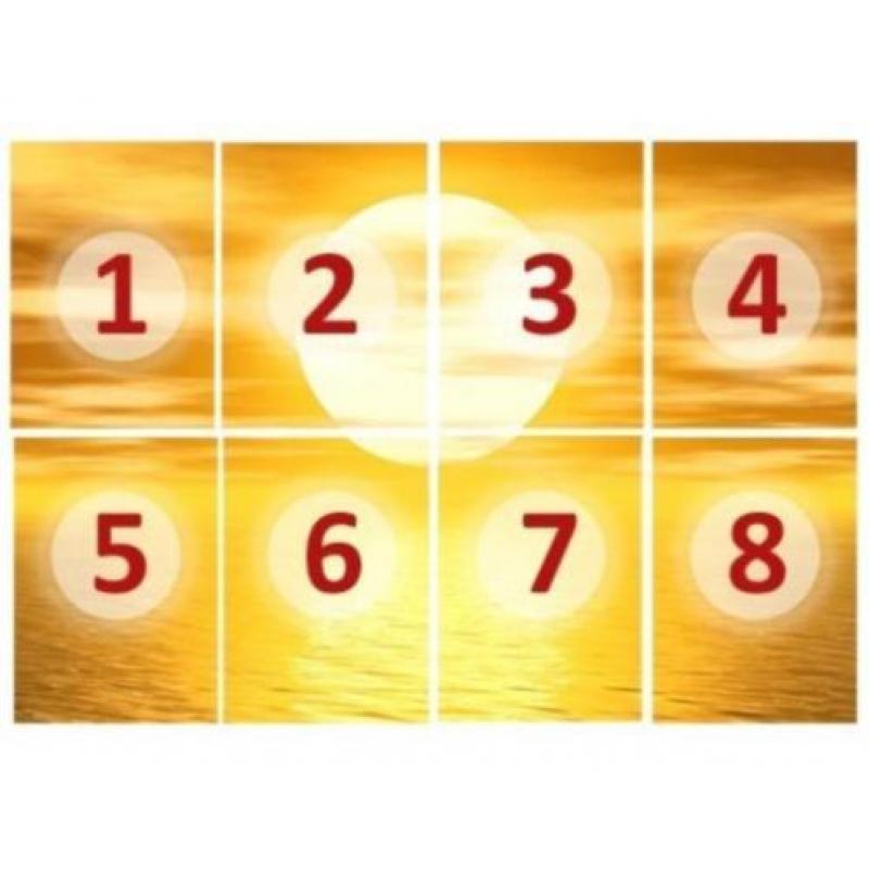 aanbieding Fotobehang 400x280cm golden sun voor €53