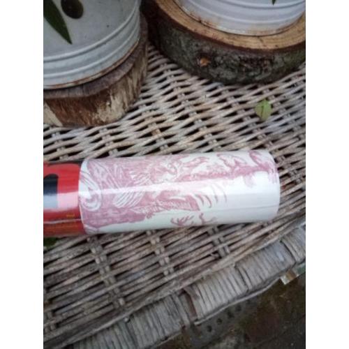 1 Rol behang ,,Rasch" Exclusief wijnrood Wildlife