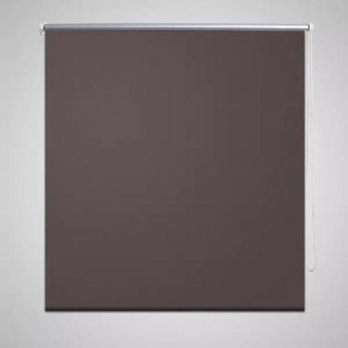 vidaXL Rolgordijn verduisterend 140 x 175 cm koffiebruin