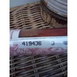 1 Rol behang ,,Rasch" Exclusief wijnrood Wildlife