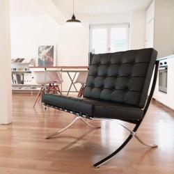 Barcelona Chair zwart - Mies van der Rohe v.a €279,95!