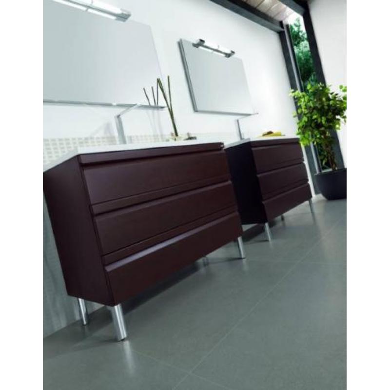 Badmeubel Accent3 120 cm greeploos in verschillende kleur...