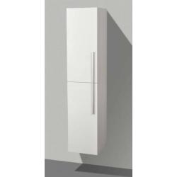 Hoge kolomkast 35x35x160 cm hoogglans wit