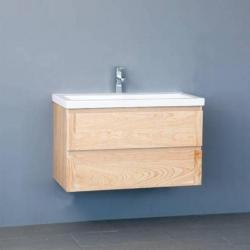 Badmeubel Wood Keramiek 80 Cm