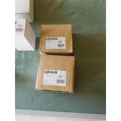complete set badkamer accessoires, chroom, toilet spullen