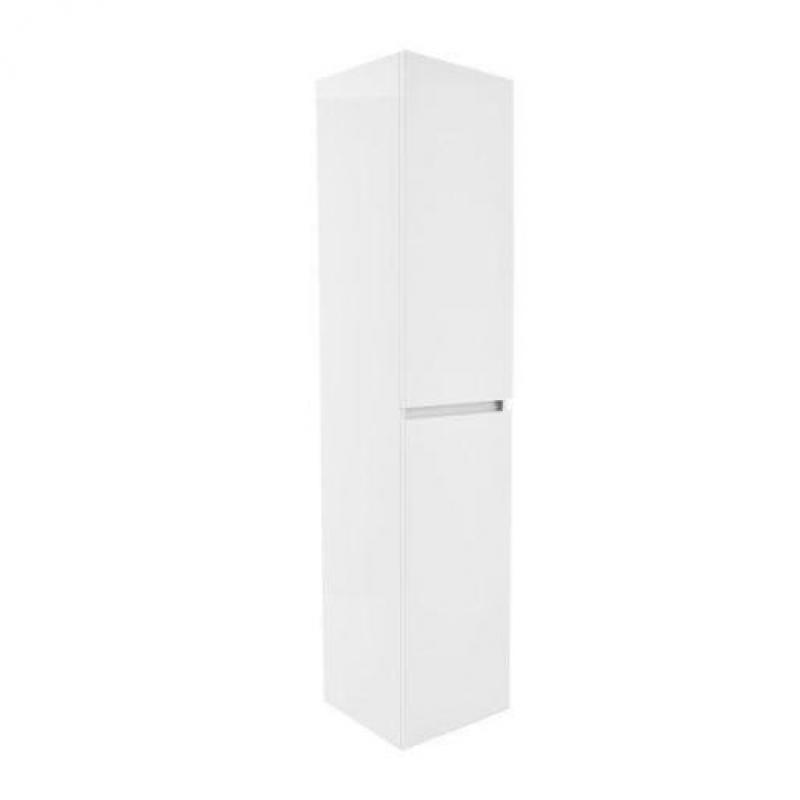 Praya Vision kolomkast 2 deuren 160x35x35cm wit