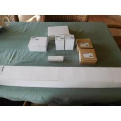 complete set badkamer accessoires, chroom, toilet spullen
