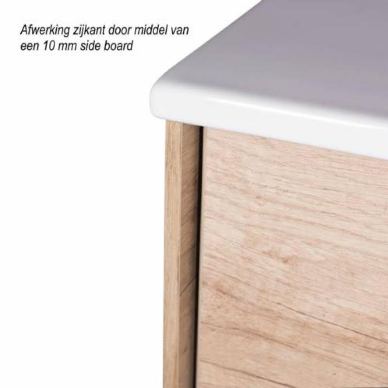 Badmeubel Mylana 90cm Canyon Oak Softclose (Verschillende...