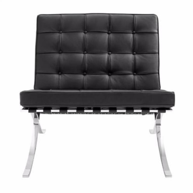 Barcelona Chair zwart - Mies van der Rohe v.a €279,95!