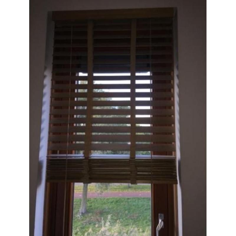 eiken houten jaloezie 60 cm