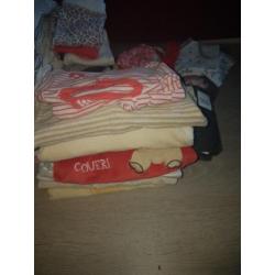 Groot pakket baby meisjes kleding, 50 t/m 68.. 115 stuks