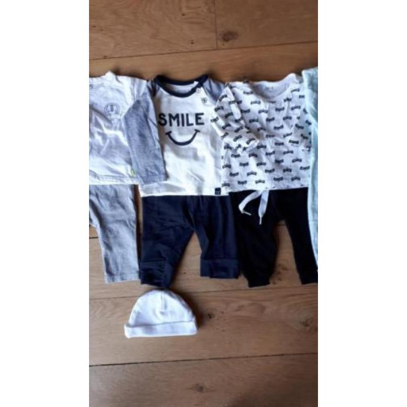 Kledingpakket jongen newborn maat 50